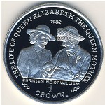 Gibraltar, 1 crown, 2002