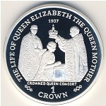 Gibraltar, 1 crown, 2000