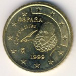 Испания, 50 евроцентов (1999–2006 г.)
