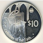 Фиджи, 10 долларов (2002 г.)