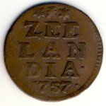 Зеландия, 1 дуит (1724–1766 г.)