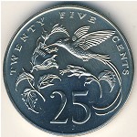 Jamaica, 25 cents, 1971–1984