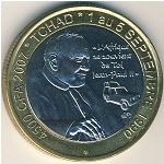 Чад, 4500 франков КФА (2007 г.)