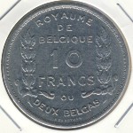 Belgium, 10 francs, 1930