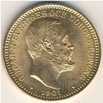 Sweden, 20 kronor, 1900–1902