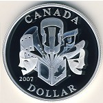 Canada, 1 dollar, 2007