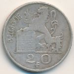 Belgium, 20 francs, 1949–1955