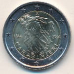 Италия, 2 евро (2014 г.)