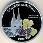 Australia, 1 dollar, 2007