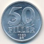 Hungary, 50 filler, 1967–1989