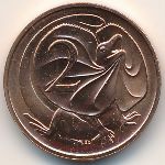 Австралия, 2 цента (1985–1991 г.)