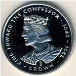 Gibraltar, 1 crown, 1999
