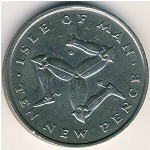 Isle of Man, 10 new pence, 1971–1975