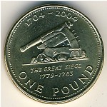Гибралтар, 1 фунт (2004 г.)