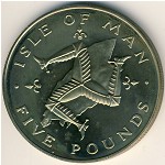 Isle of Man, 5 pounds, 1981–1984