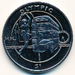 Сьерра-Леоне, 1 доллар (2012 г.)