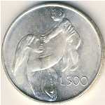San Marino, 500 lire, 1972