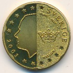 Швеция., 20 евроцентов (2003 г.)
