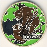 Северная Корея, 100 вон (1999 г.)