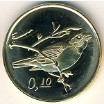 Редонда, 0,1 доллара (2009 г.)