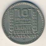 Франция, 10 франков (1946–1947 г.)