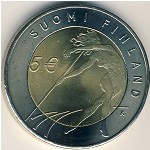 Finland, 5 euro, 2005