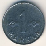 Finland, 1 markka, 1952–1953