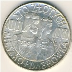 Польша, 100 злотых (1966 г.)