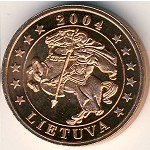 Литва, 5 евроцентов (2004 г.)