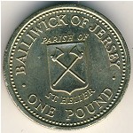 Jersey, 1 pound, 1983