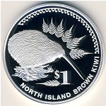 New Zealand, 1 dollar, 2006