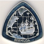 Bermuda Islands, 3 dollars, 1998