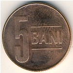 Romania, 5 bani, 2005–2017
