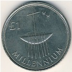 Ирландия, 1 фунт (2000 г.)