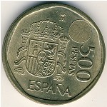 Spain, 500 pesetas, 1993–2001