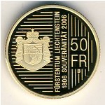 Лихтенштейн, 50 франков (2006 г.)