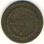 Пфальц-Зульцбах, 1/4 крейцера (1773–1795 г.)