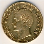 Бавария, 20 марок (1895–1913 г.)