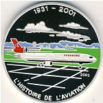 Congo-Brazzaville, 1000 francs, 2003