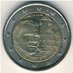 Luxemburg, 2 euro, 2008