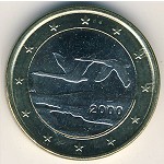 Finland, 1 euro, 1999–2006
