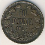 Финляндия, 10 пенни (1917 г.)