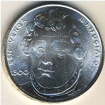 San Marino, 500 lire, 1982