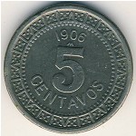 Mexico, 5 centavos, 1905–1914