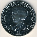 Virgin Islands, 1 dollar, 2006