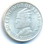 Гондурас, 20 сентаво (1931–1958 г.)