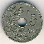 Belgium, 5 centimes, 1930–1931