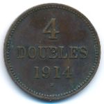 Гернси, 4 дубля (1914 г.)