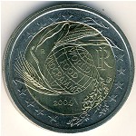 Italy, 2 euro, 2004