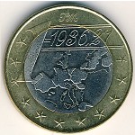 Генуя, 1 евро (2000 г.)